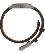 Expedition Metal Field 37mm Leather Strap Watch