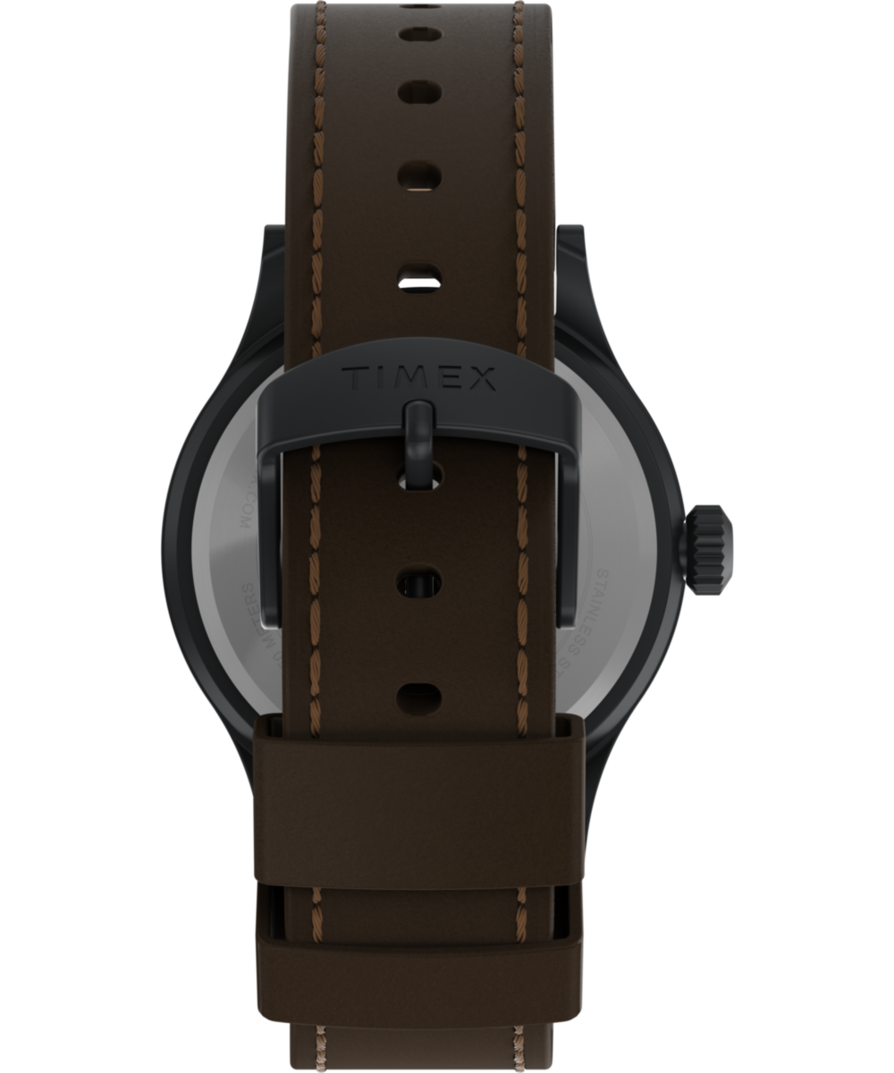 Expedition Scout 40mm Leather Strap Watch