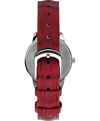 Easy Reader® 30mm Leather Strap Watch