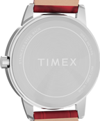 Easy Reader® 30mm Leather Strap Watch