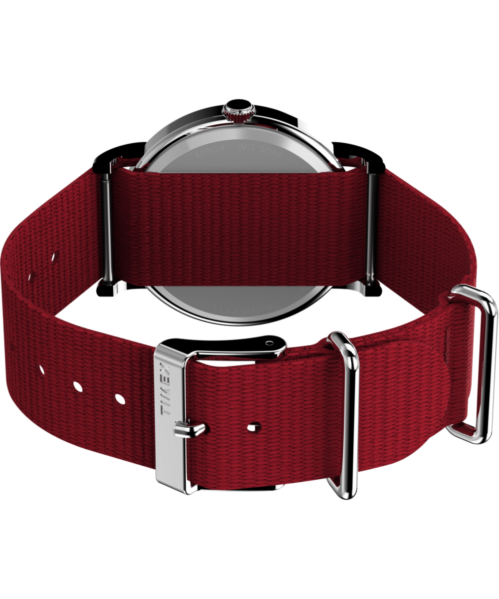 Timex x Peanuts Snoopy 38mm Fabric Strap Watch