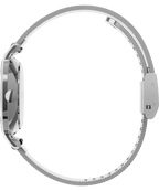 Transcend™ 31mm Stainless Steel Mesh Band Watch