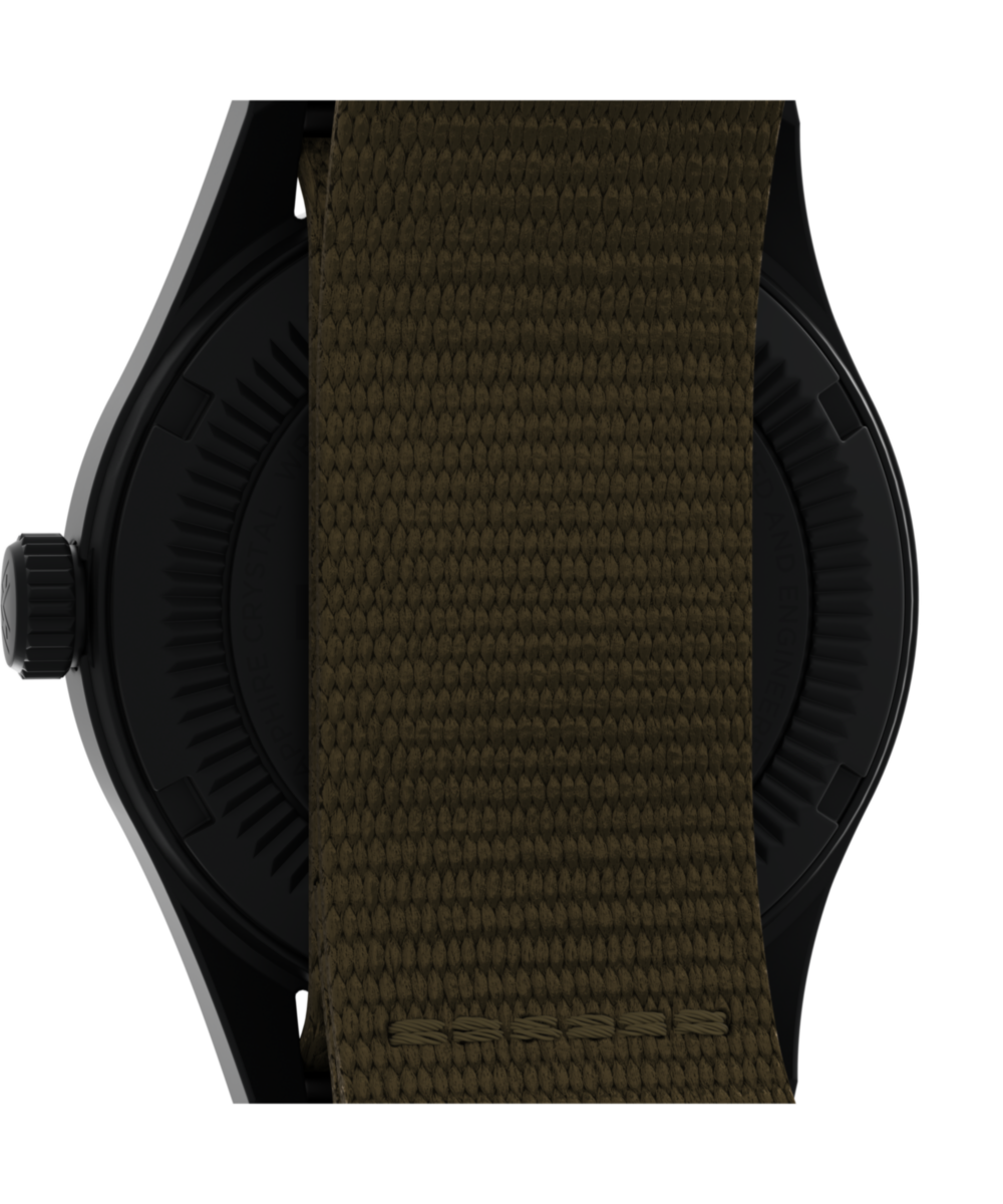 Expedition Field Post Solar 36mm Recycled Fabric Strap Watch