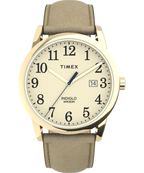 Easy Reader® 38mm Leather Strap Watch