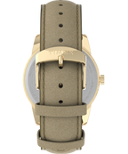 Easy Reader® 38mm Leather Strap Watch