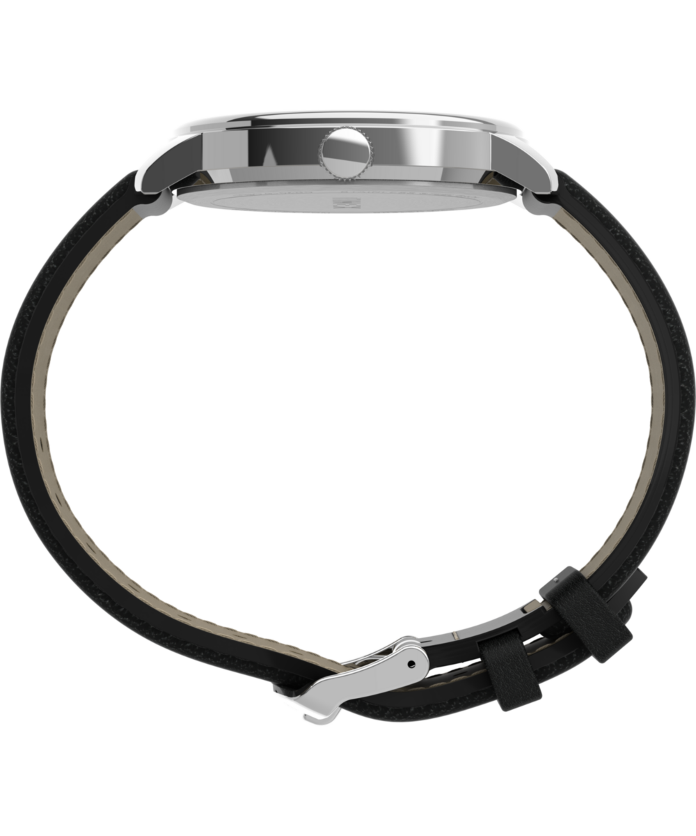 Easy Reader Bold 43mm Leather Strap Watch