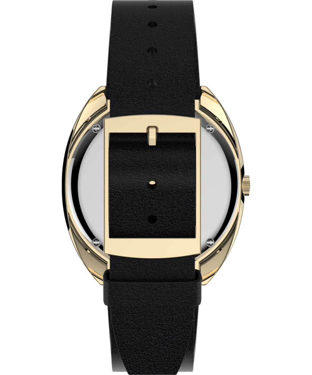 Q Timex 1972 Reissue 43x39mm Leather Strap Watch