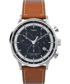 Waterbury Classic Chronograph 40mm Leather Strap Watch