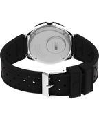 Q Timex 38mm Synthetic Rubber Strap Watch