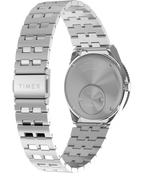 Q Timex GMT 38mm Stainless Steel Bracelet Watch