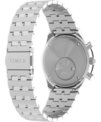 Q Timex Chronograph 40mm Stainless Steel Bracelet Watch