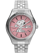 Timex x Peanuts® Timex Legacy 34mm Stainless Steel Bracelet Watch