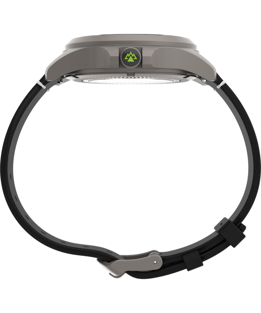 Expedition Titanium Automatic 41mm Eco-Friendly Leather Strap Watch