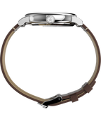 Timex Standard x Peanuts Featuring Snoopy at the Beach 40mm Leather Strap Watch