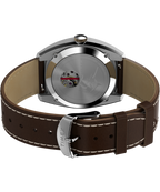 Marlin® Sub-Dial Automatic 39mm Leather Strap Watch