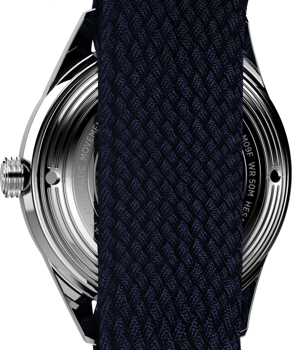 Marlin® Jet Automatic 38mm Fabric Strap Watch