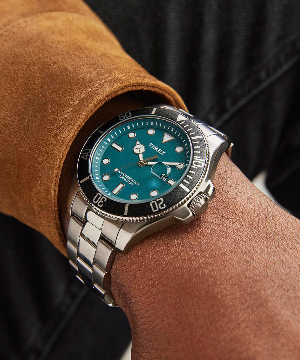 Harborside Coast 43mm Stainless Steel Bracelet Watch