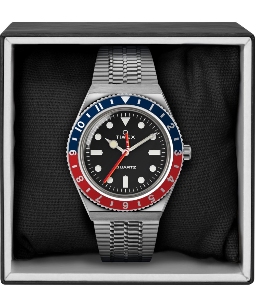 Timex x seconde/seconde/ Episode #1 38mm Stainless Steel Bracelet Watch