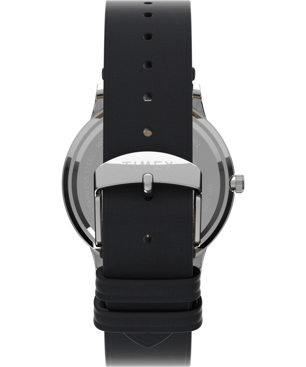 Waterbury Classic 40mm Leather Strap Watch