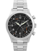 Waterbury Traditional Fly Back Chronograph 43mm Stainless Steel Bracelet Watch