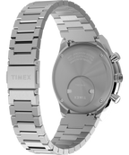 Q Timex Chronograph 40mm Stainless Steel Bracelet Watch