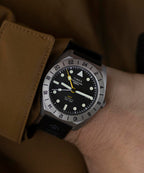 Expedition GMT Titanium Automatic 41mm Silicone Strap Watch