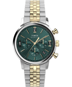 Marlin® Chronograph Tachymeter 40mm Stainless Steel Bracelet Watch 