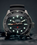 Deepwater Reef 200 41mm Synthetic Rubber Strap Watch   