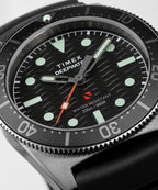 Deepwater Reef 200 41mm Synthetic Rubber Strap Watch   