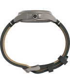 Expedition Titanium 38mm Leather Strap Watch 