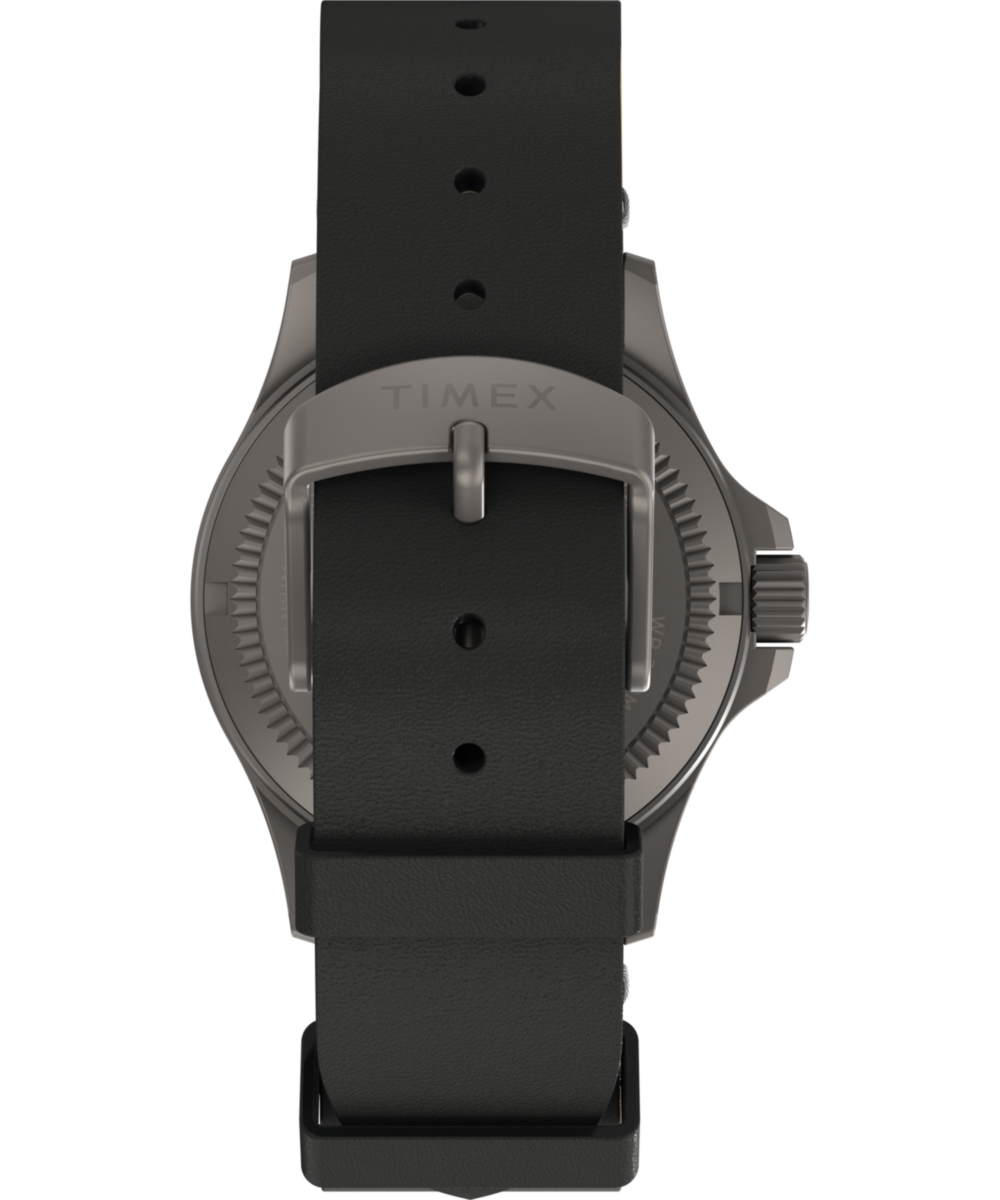 Expedition Titanium 38mm Leather Strap Watch 