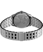 Timex x Peanuts® Q Timex® GMT 38mm Stainless Steel Bracelet Watch