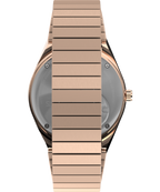 Timex x Peanuts® Q Timex® In Bloom 36mm Stainless Steel Expansion Band Watch