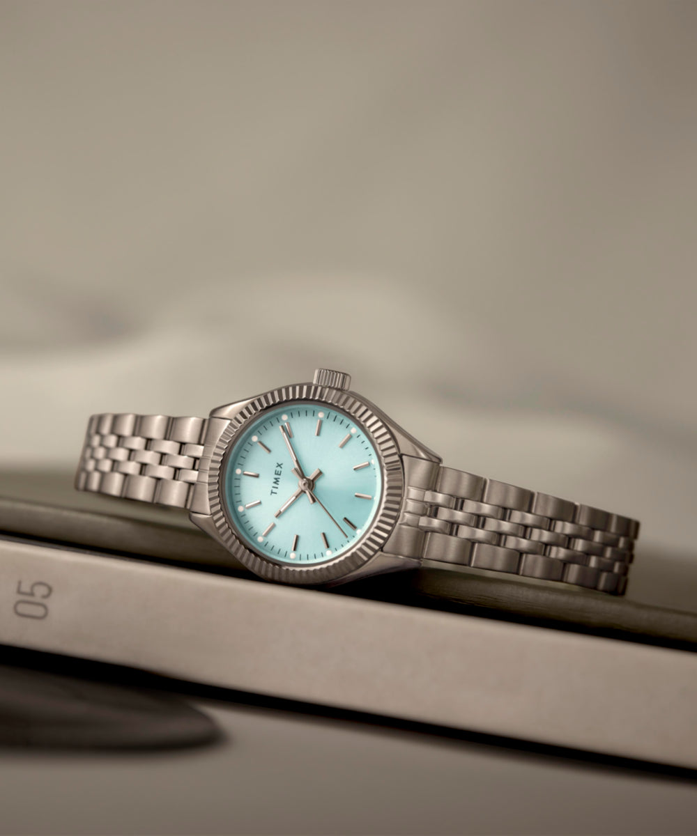 Timex Legacy Mini 25mm Stainless Steel Bracelet Watch 