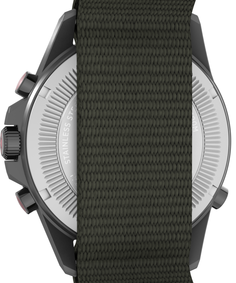 Expedition Tide-Temp-Compass 43mm Fabric Strap Watch