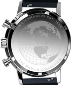 Marlin® Chronograph Tachymeter 40mm Leather Strap Watch