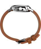 Marlin® Chronograph Tachymeter 40mm Leather Strap Watch