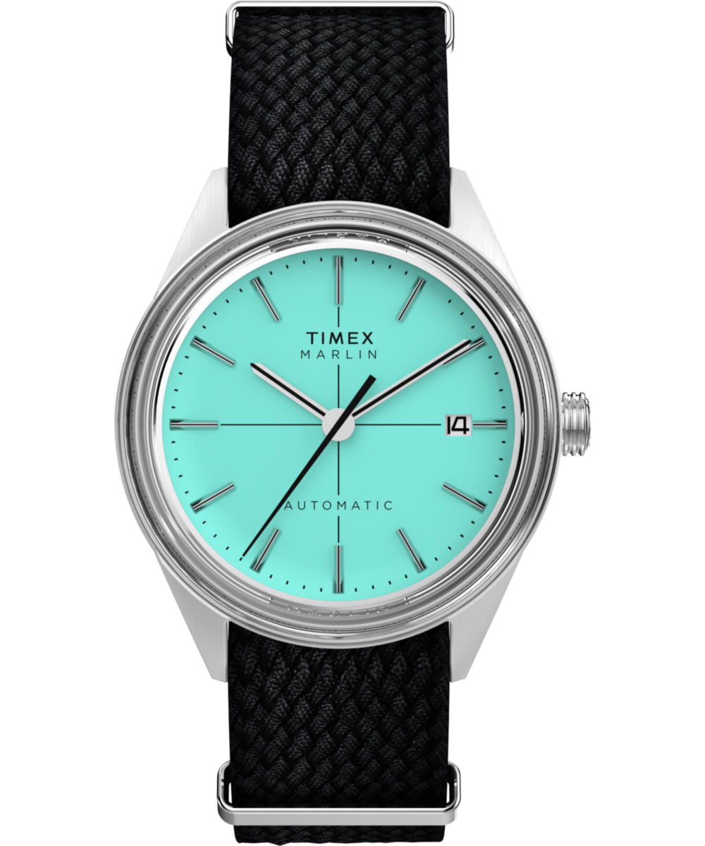 Marlin® Jet Automatic 38mm Fabric Strap Watch