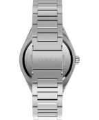 Q Timex® Continental GMT 39mm Stainless Steel Bracelet Watch