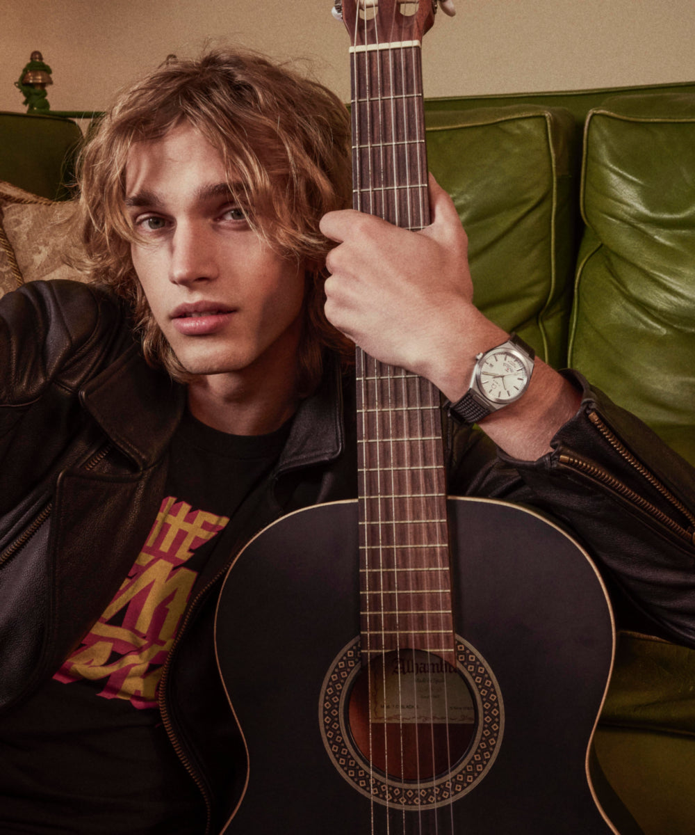 Q Timex® Continental GMT 39mm Synthetic Rubber Strap Watch 