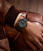 Waterbury Ace 41mm Leather Strap Watch