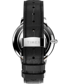 Waterbury Metropolitan Sub-Second 39mm Leather Strap Watch 