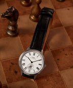 Waterbury Metropolitan Sub-Second 39mm Leather Strap Watch 