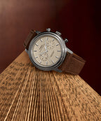 Waterbury Metropolitan Chronograph 41mm Leather Strap Watch 