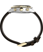 Waterbury Heritage Chronograph 39mm Leather Strap Watch 