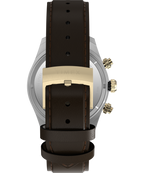 Waterbury Heritage Chronograph 39mm Leather Strap Watch 