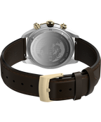 Waterbury Heritage Chronograph 39mm Leather Strap Watch 