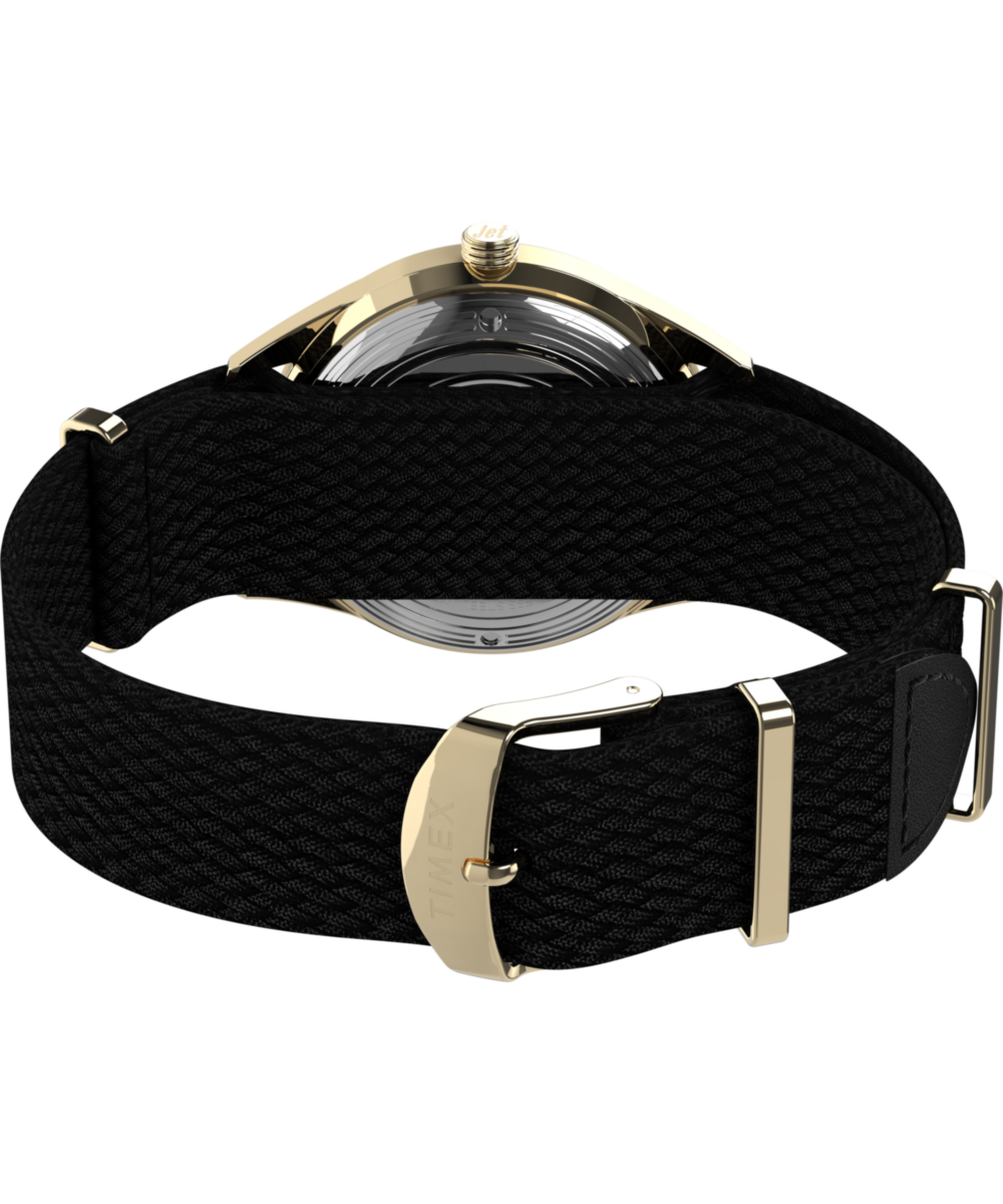 Marlin® Jet Automatic 38mm Fabric Strap Watch