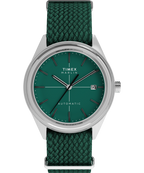 Marlin® Jet Automatic 38mm Fabric Strap Watch