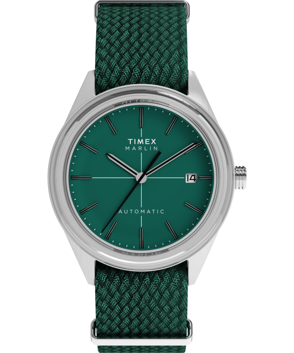 Marlin® Jet Automatic 38mm Fabric Strap Watch